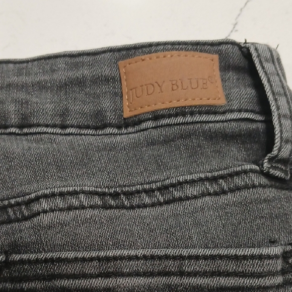 Judy Blue Black Flare Wide Leg Jeans - Picture 9 of 15